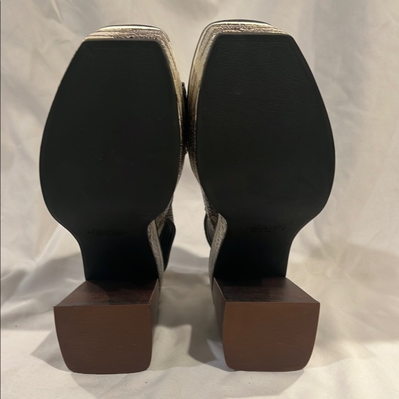 Vince Camuto Snake Print Platform Sandals - Picture 4 of 5